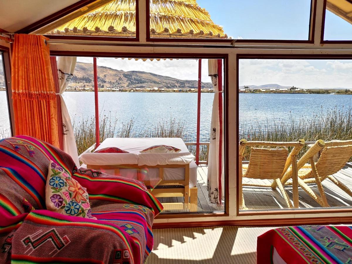 Uros Titicaca Marca Lodge Puno Eksteriør bilde